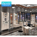 Ouyee morden display for optical shop eyewear display showcase design eyewear display rack wall